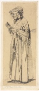 Gammal kvinna i sjal och mössa av James Abbott McNeill Whistler