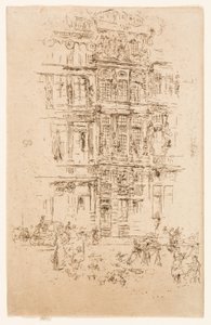 Slott, Bryssel av James Abbott McNeill Whistler