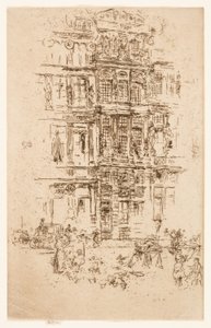 Slott, Bryssel av James Abbott McNeill Whistler