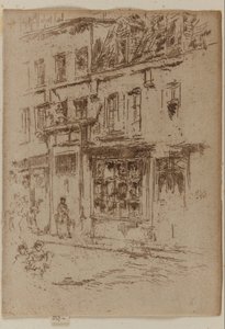 Little Butter Street, Bryssel av James Abbott McNeill Whistler