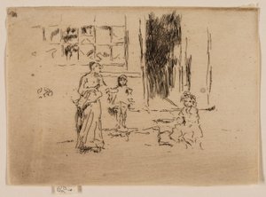 Underkjol Lane av James Abbott McNeill Whistler