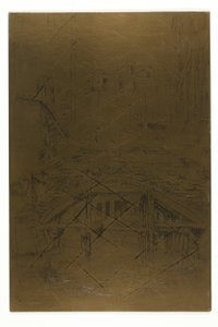 Piovan Bridge av James Abbott McNeill Whistler
