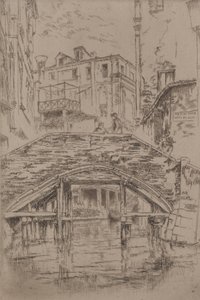 Ponte del Piovan av James McNeill Whistler