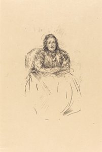 Porträttstudie: Mrs Philip av James Abbott McNeill Whistler