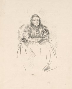 Porträttstudie: Mrs Philip av James Abbott McNeill Whistler