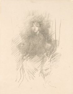 Porträtt av en ung kvinna [Miss Seton] av James McNeill Whistler
