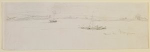 Nära Mainz av James Abbott McNeill Whistler