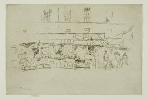 Monte Bell O vid kajen av James Abbott McNeill Whistler