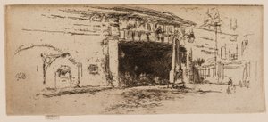 Järnvägsbåge, American Square av James Abbott McNeill Whistler