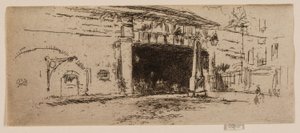 Järnvägsbåge, American Square av James Abbott McNeill Whistler