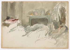 Vilar i sängen av James Abbott McNeill Whistler