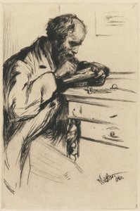 Riault (Trägravören) av James Abbott McNeill Whistler