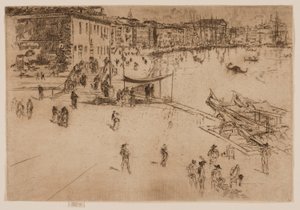 Riva, nr 2 av James Abbott McNeill Whistler