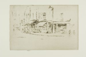 Rochester Row, Westminster av James Abbott McNeill Whistler