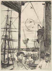 Rotherhithe (Wapping) av James McNeill Whistler