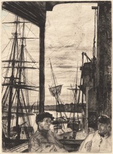 Rotherhithe av James Abbott McNeill Whistler