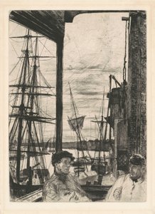 Rotherhithe av James Abbott McNeill Whistler