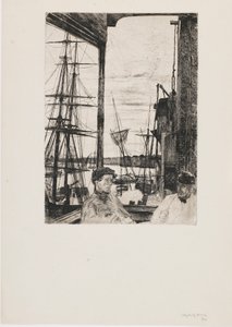Rotherhithe av James Abbott McNeill Whistler