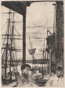 Rotherhithe K. 66 III från av James Abbott McNeill Whistler