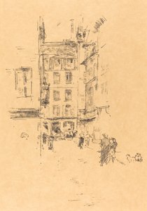 Rue Furstenburg av James Abbott McNeill Whistler