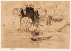 St Blaise av James Abbott McNeill Whistler