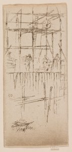 Savoy Ställningar av James Abbott McNeill Whistler