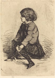 Seymour, sittande av James Abbott McNeill Whistler