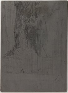 Seymour står under ett träd av James Abbott McNeill Whistler