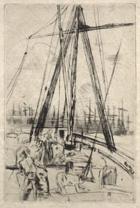 Sjöfart i Liverpool av James McNeill Whistler
