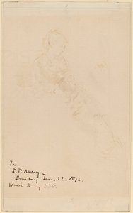 Skiss av Maud av James Abbott McNeill Whistler