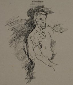 Skiss av en smed av James Abbott McNeill Whistler