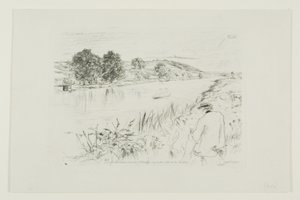 Skissning av James Abbott McNeill Whistler