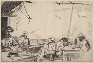 Soppa för tre sous av James McNeill Whistler