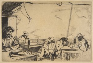 Soppa för tre sous av James McNeill Whistler