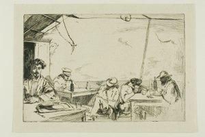 Soup for three sous (Soup for three sous) av James Abbott McNeill Whistler