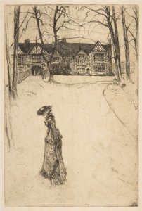 Speke Hall, nr 1 av James McNeill Whistler