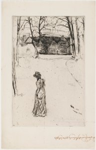 Speke Hall: Avenyn av James Abbott McNeill Whistler