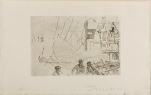 Stevens båtvarv av James McNeill Whistler