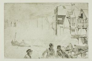Stevens båtvarv av James McNeill Whistler
