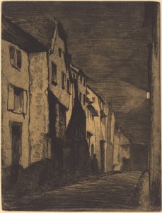 Gatan vid Saverne av James Abbott McNeill Whistler