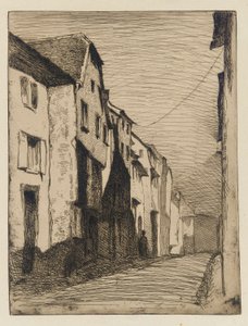 Gatan vid Saverne av James Abbott McNeill Whistler