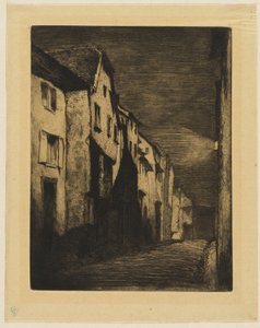 Gatan vid Saverne av James Abbott McNeill Whistler