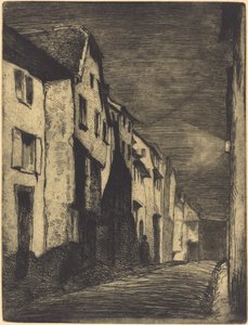 Gata i Saverne av James Abbott McNeill Whistler