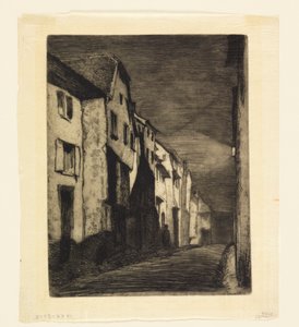 Gata i Saverne av James Abbott McNeill Whistler