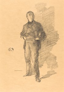 Studie nr 1: Mr. Thomas Way av James Abbott McNeill Whistler