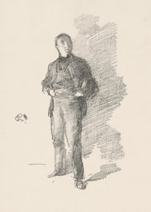 Studie nr 1: Mr. Thomas Way av James Abbott McNeill Whistler