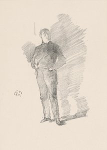 Studie nr 2: Mr. Thomas Way av James Abbott McNeill Whistler