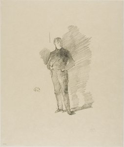 Studie nr 2: Mr. Thomas Way av James Abbott McNeill Whistler