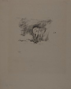 Studie av en häst av James Abbott McNeill Whistler