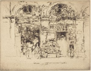 Solrosor, Rue des Beaux-Arts av James McNeill Whistler